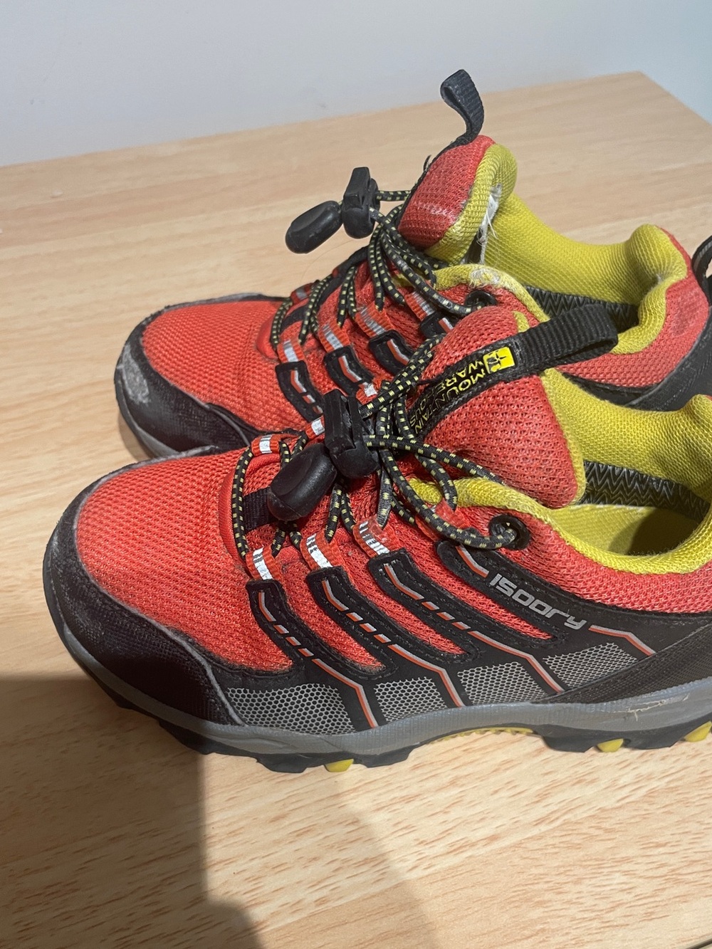 Mountain Warehouse Kids Red Trail Shoes - waterproof - 11C